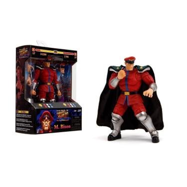 Imagem de Boneco de ação Jada Toys Street Fighter 6 M. Bison para crianças/adultos