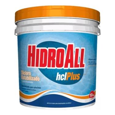 Imagem de Cloro HCL Plus Hidroall 10kg Alta Performance