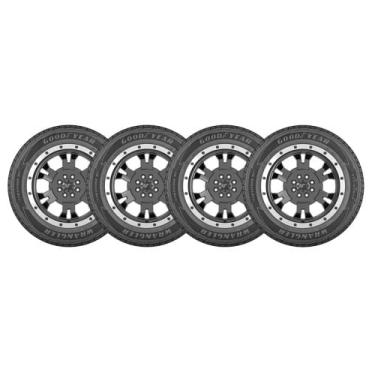 Imagem de Kit 4 Pneus Wrangler Fortitude Ht 205 60R16 92H SL HT Goodyear