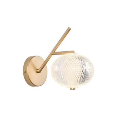 Imagem de Arandela Nordecor Luse 7w Led Bivolt Ouro Champagne