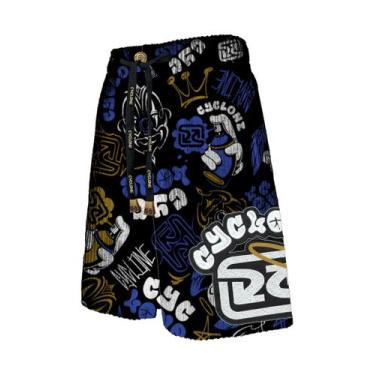 Imagem de (LANÇAMENTO) Bermuda Cyclone Veludo Urban Angel, Preto, Azul, G