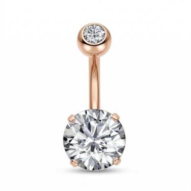Imagem de Piercing umbigo com pedra zircônia - Idun