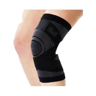 Imagem de Joelheira De Compressão Esportiva Com Almofada De Malha Que Absorve Su