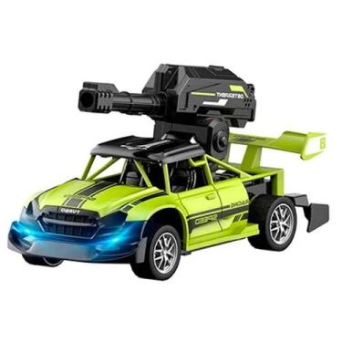 Imagem de Carrinho Controle Remoto Bomber Multifuncional Luzes Acrobac Cor:Verde