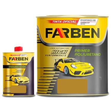 Imagem de Kit Primer PU HS 4x1 513.410 Farben 3,6L + Catalisador 573.950