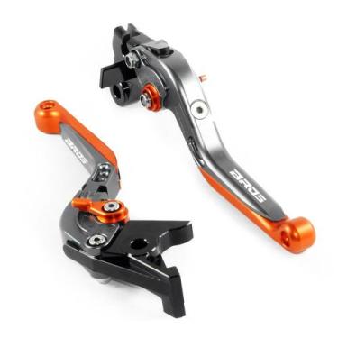 Imagem de Manete Esportivo Extensível Nxr 125 150 160 Laser Bros moto - NoBrand,