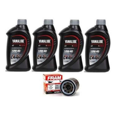 Imagem de Kit Troca Oleo E Filtro Yzf R1/xtz1200/trumph Tiger 800 - YAMALUBE/FRA