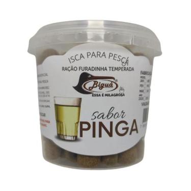 Imagem de Ração Furadinha de Pesca em Pesqueiro Tamba Pinga 90g Biguá