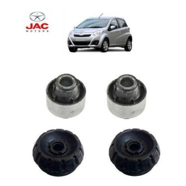 Imagem de Bucha Maior Bandeja Balança Coxim Amortecedor Jac J2 2013/.. - Grazzim