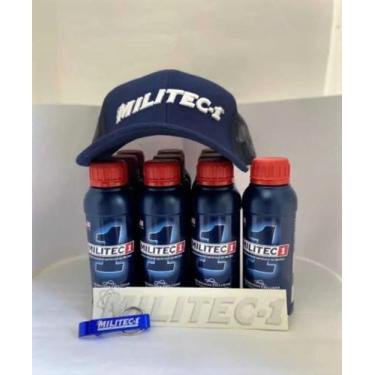 Imagem de Caixa com 10 unidades Militec-1 + Brindes (Boné, Adesivo e Chaveiro) -