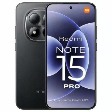 Imagem de Redmi Note 15 Pro 4G 8GB RAM, 256GB Black Versão Global - Xiaomi, 256G