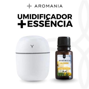 Imagem de Umidificador de Ar 220ml LED Silencioso USB Essência 15ml Base Água Re