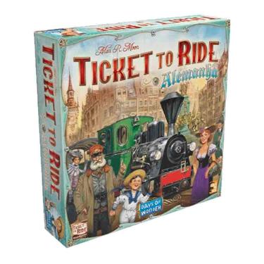 Imagem de Ticket to Ride Alemanha Expansão de Jogo de Tabuleiro Galapagos TTR017
