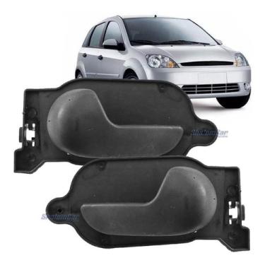 Imagem de Par Maçaneta Interna Porta Diant Tr Fiesta Ecosport Apos 2003 2004 200
