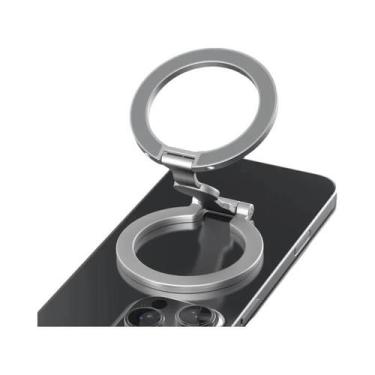 Imagem de Suporte Magnético Dupla Face Para Celular iPhone 16 15 14 Huawei Xiaom