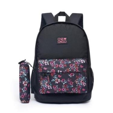 Imagem de Mochila Feminina Onbongo Escolar Reforçada Faculdade Viagem 14 litros-Feminino