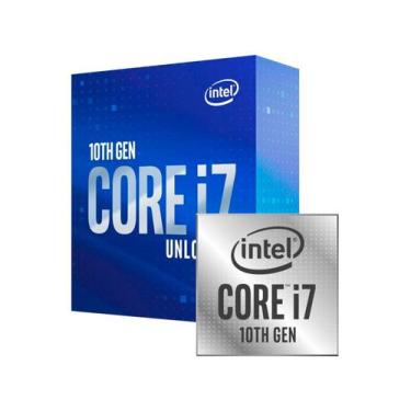 Imagem de Processador Intel Core i7-10700K Box LGA 1200 8 Cores 8 Threads 3.8GHz