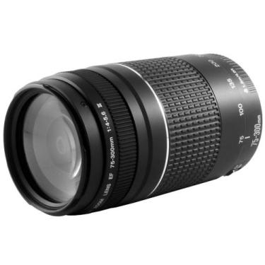 Imagem de Lente Canon EF 75 300 EF ZOOM TELEFOTO f4 5.6