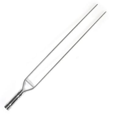 Imagem de Espeto para Churrasco Inox Duplo Grosso - ERC Inox, 50cm