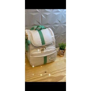 Imagem de Mochila maternidade 2 em 1- verde - garotamoderna