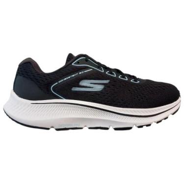 Imagem de Tênis Feminino Skechers Go Run Consistent 2.0, Preto, Branco, 35