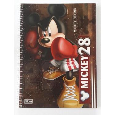 Imagem de Caderno universitário espiral 1x1 96 folhas Mickey- Tilibra