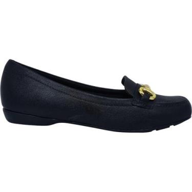 Imagem de Sapato Mocassim Feminino Casual Dia a Dia Passeio Trabalho Calce Fácil