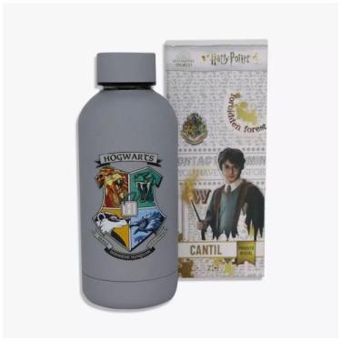 Imagem de Cantil Max Harry Potter Emborrachado Hogwarts Casas 400ml - 7908011769
