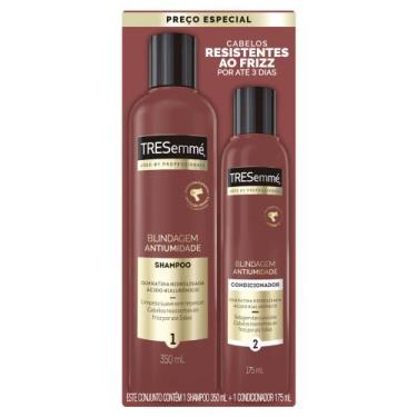 Imagem de Kit TRESemmé Blindagem Antiumidade Shampoo 350ml e Condicionador 175ml