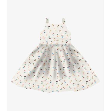 Imagem de Vestido em Popeline Rovi Kids Bege