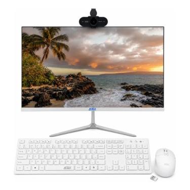 Imagem de Computador Completo All In One 21,5 Intel i5 8GB SSD 256GB Webcam e Ki