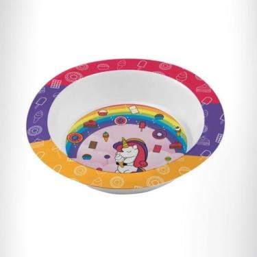 Imagem de Tigela Infantil C/ Borda Personagem Melamine Resistente Tuut Cor:Unicó