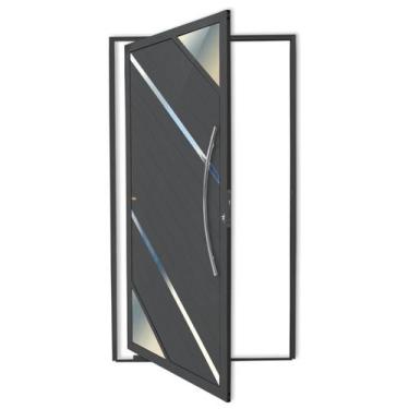 Imagem de Porta Pivotante Lambril Oasis com Puxador Super 210cm x 120cm Brimak A