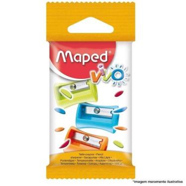 Imagem de Apontador Vivo Blister Maped - Embalagem com 3 unidades