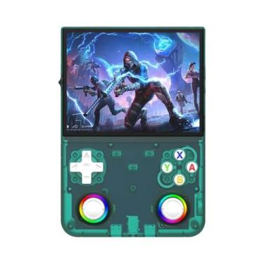 Imagem de Console De Jogos Retro Portátil 64G 128G R36 Ultra X Com Tela IPS De 4