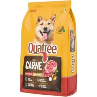 Imagem de Ração Quatree Para Cães Adultos Sabor Carne 15kg - GRANVITA PET