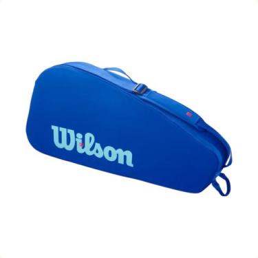 Imagem de Raqueteira Wilson Ultra V5 Tour X3 Azul