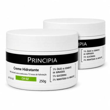 Imagem de Kit 2 Creme Hidratante Principia CH-02 250g