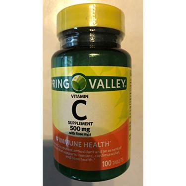 Imagem de Vitamina C 500mcg with rose hips Spring Valley