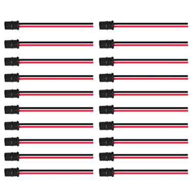 Imagem de Suporte de soquete de lâmpada, 20 peças T10 W5W conector de extensão de lâmpada de borracha macia para carros, bicicletas, barcos