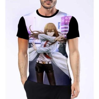 Imagem de Camiseta Camisa Steinsgate Série Anime Kurisu Rintarô Hd - Dias No Est