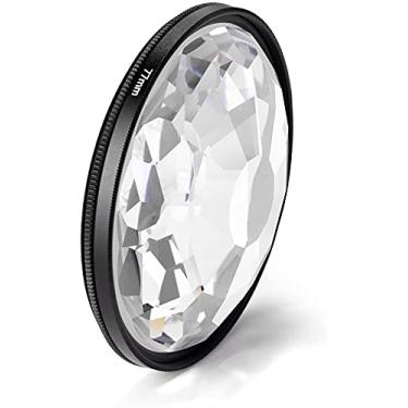 Imagem de Famgee Filtro de vidro para câmera caleidoscópio de 77 mm número variável de objetos de tiro efeito de casamento gourmet SLR acessórios de fotografia