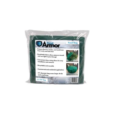 Imagem de Grandes sacos de armadura de gelo (proteção de rocha para plantas)