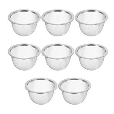 Imagem de 8 Unidades Cesta De Infusor De Aço Inoxidável Infusor De Chá Reutilizável Escorredor De Aço Inoxidável Infusor De Chá De Aço Inoxidável Coador De Bule De Chá Chaleira Mini Café Chá