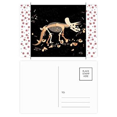 Imagem de Bones Bone Miniatura Dinossauro Natal Flor Celebração Cartão postal Bênção