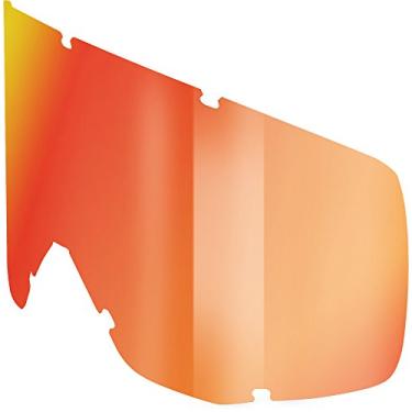 Imagem de Scott Hustle/Tyrant/Split Works Lentes de substituição para óculos off-road acessórios - Laranja cromado/tamanho único