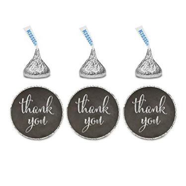 Imagem de Andaz Press Thank You Thank You for Coming Kisses, Chalkboard Thank You