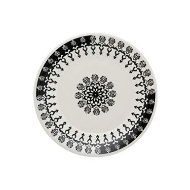 Imagem de Conjunto de Pratos de Sobremesas Com 6 peças 19cm Donna Folk - Ox