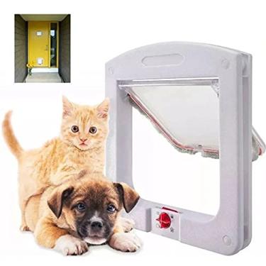Imagem de Porta De Passagem Janelinha Para Gatos E Cães Simples Mabuu Pet