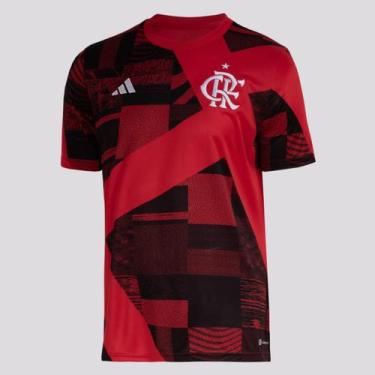 Imagem de Camisa Adidas Flamengo Pré Jogo 2023